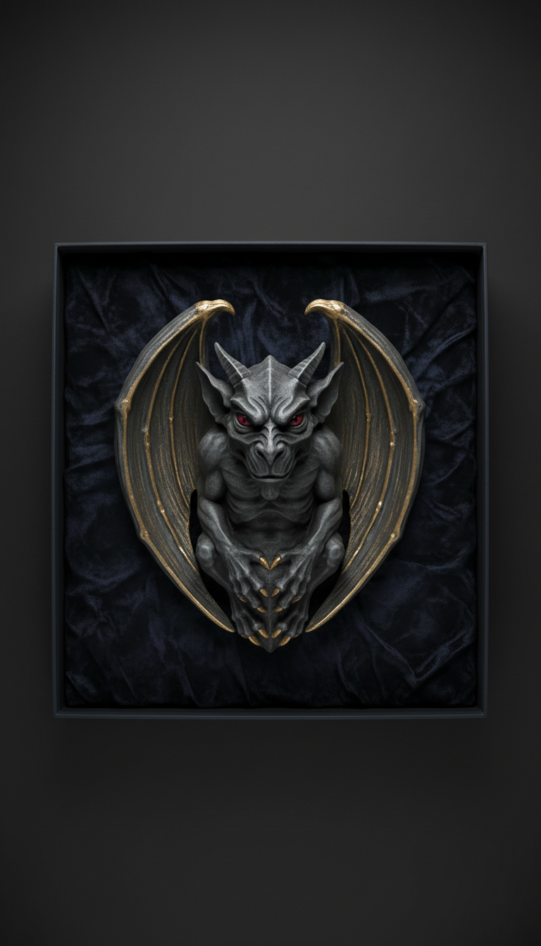 Gothic Gargoyle Stone Composite