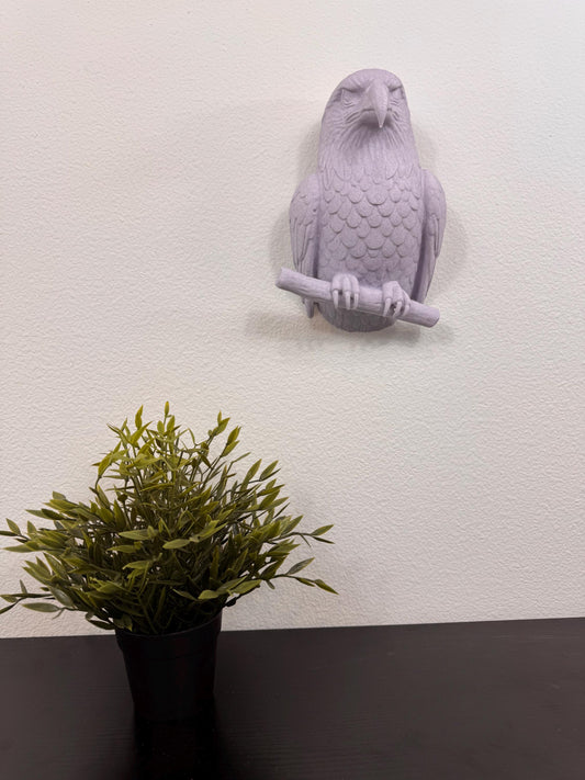 Bald Eagle Wall Sculpture | Patriotic Bird Wall Art | American Home Decor | Freedom Symbol Wall Hanging | Rustic Eagle Wall Mount Gift