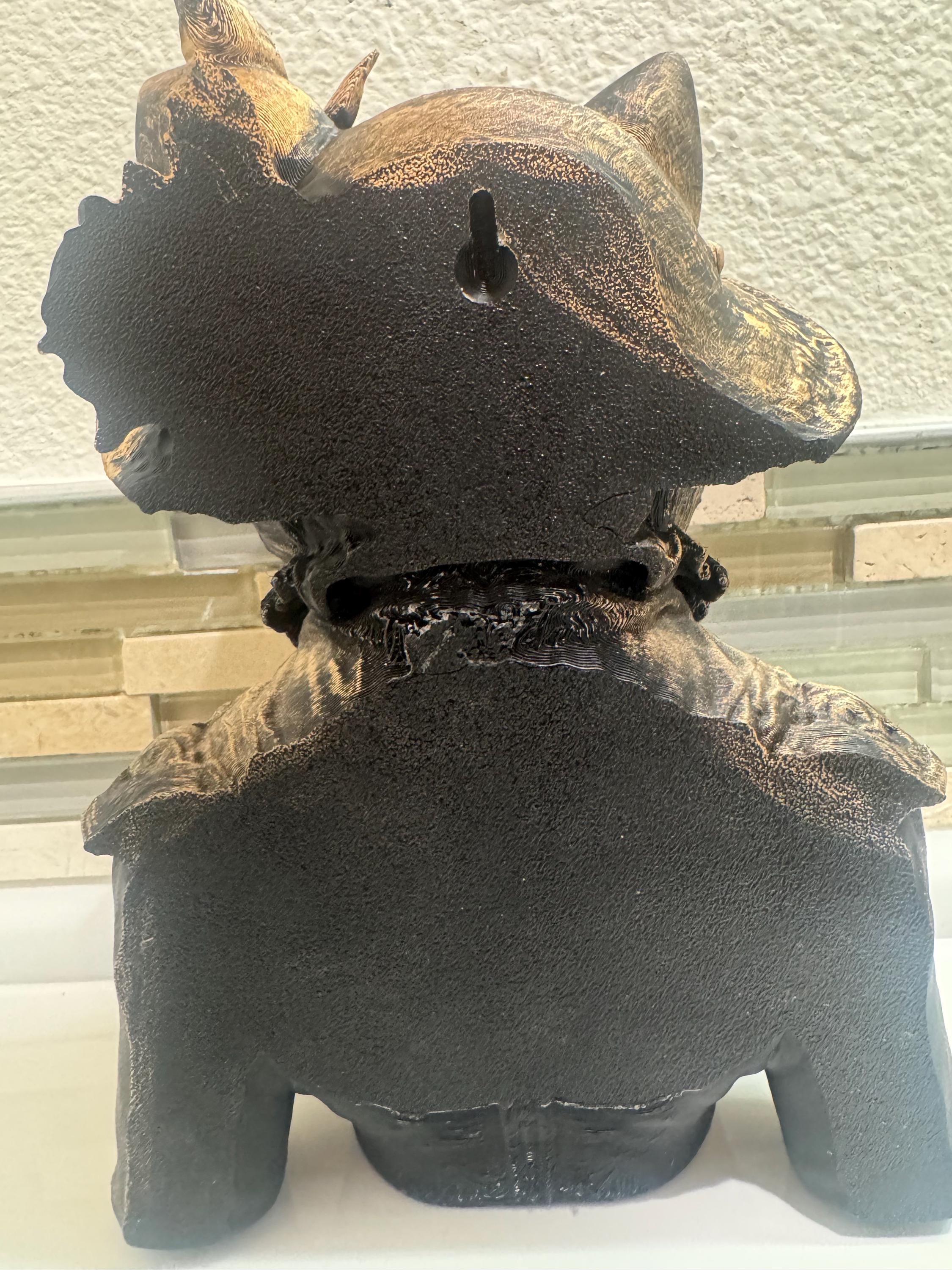 Hand Painted Cat Wall Sculpture – Victorian Dressed Cat Bust with Hat | Antique Bronze Animal Wall Art | Unique Cat Lover Gift Home Decor