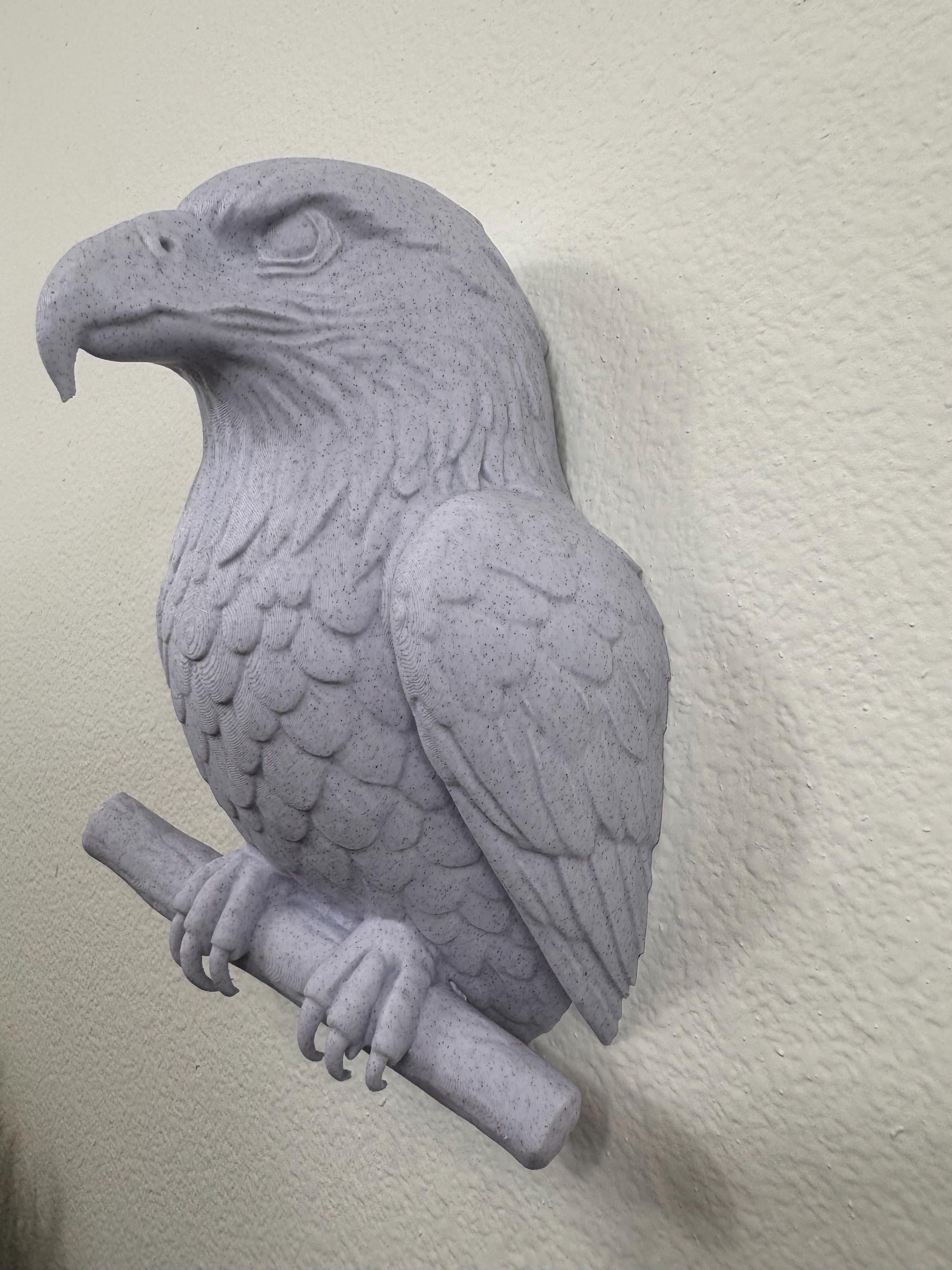 Bald Eagle Wall Sculpture | Patriotic Bird Wall Art | American Home Decor | Freedom Symbol Wall Hanging | Rustic Eagle Wall Mount Gift