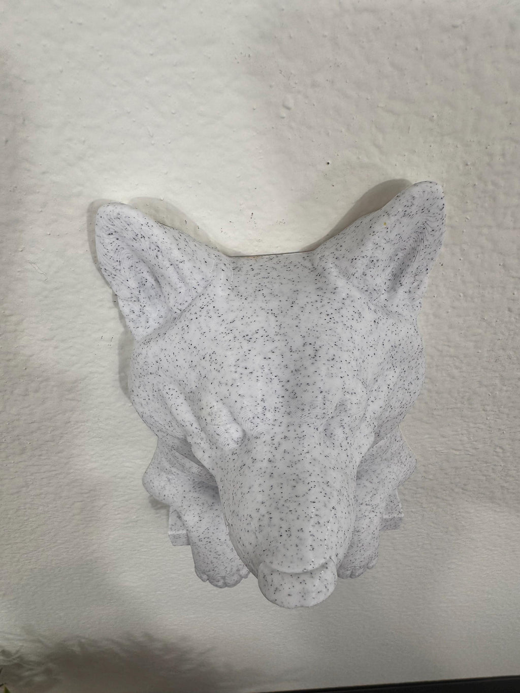 Husky Wall Mounted Sculpture | Happy Husky Wall Hanging Decor | Cute Dog Home Accent | Smiling Husky Art Gift for Dog Lovers
