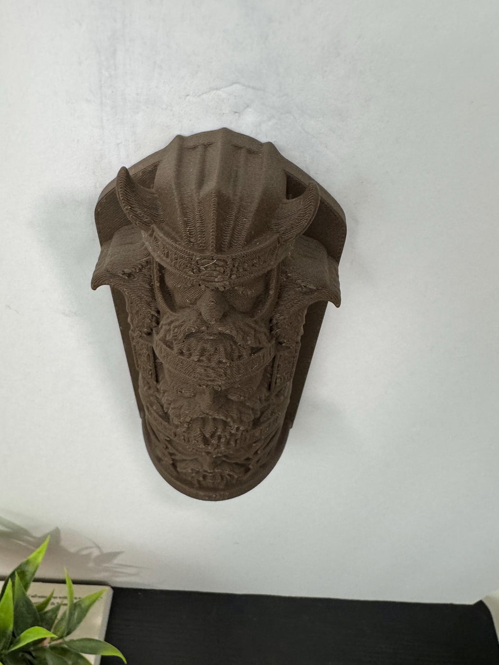 Viking Wall Art Norse Gods Relief Sculpture | Odin Inspired Wood Look Wall Hanging | Scandinavian Mythology Home Decor