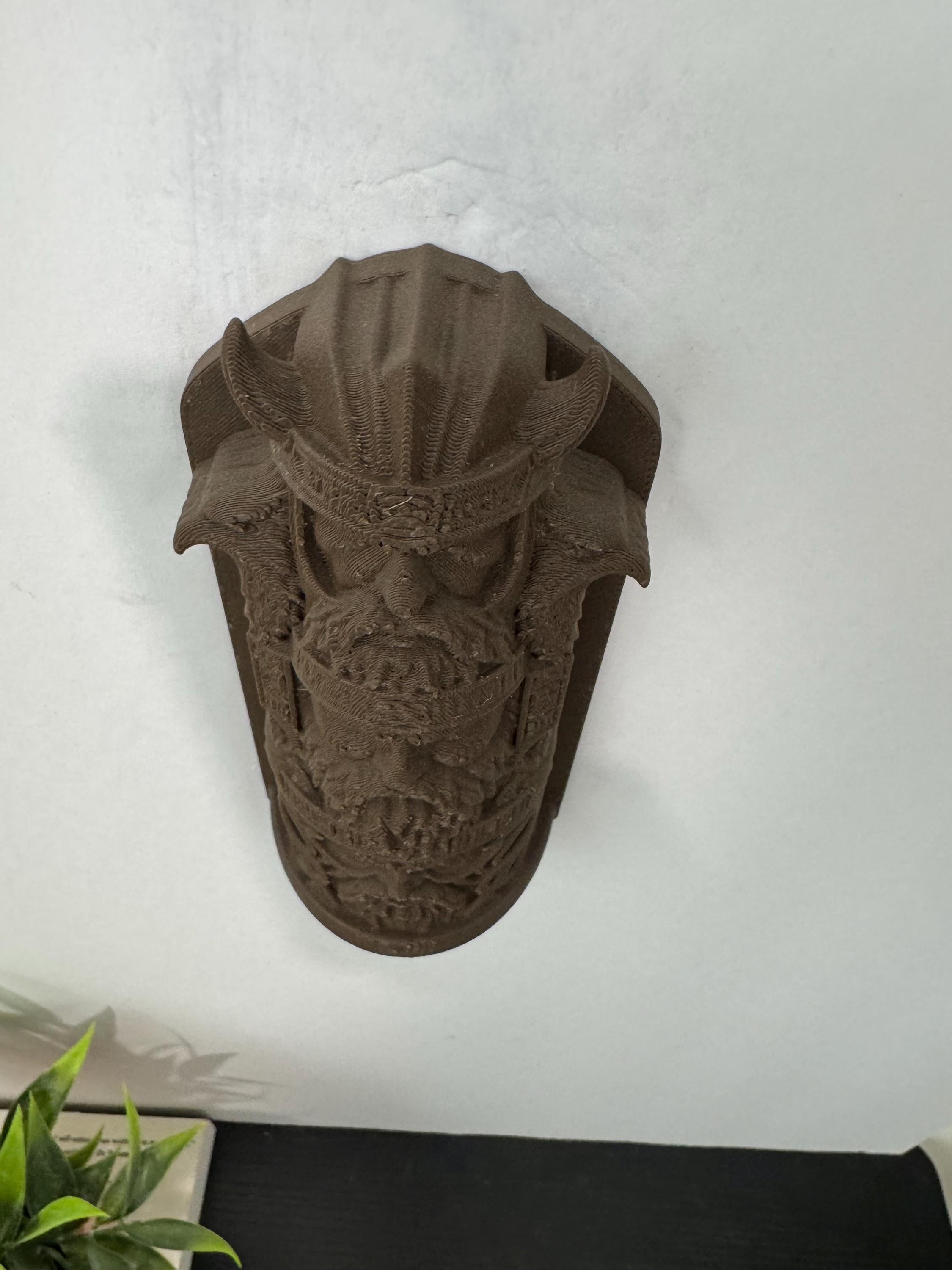 Viking Wall Art Norse Gods Relief Sculpture | Odin Inspired Wood Look Wall Hanging | Scandinavian Mythology Home Decor