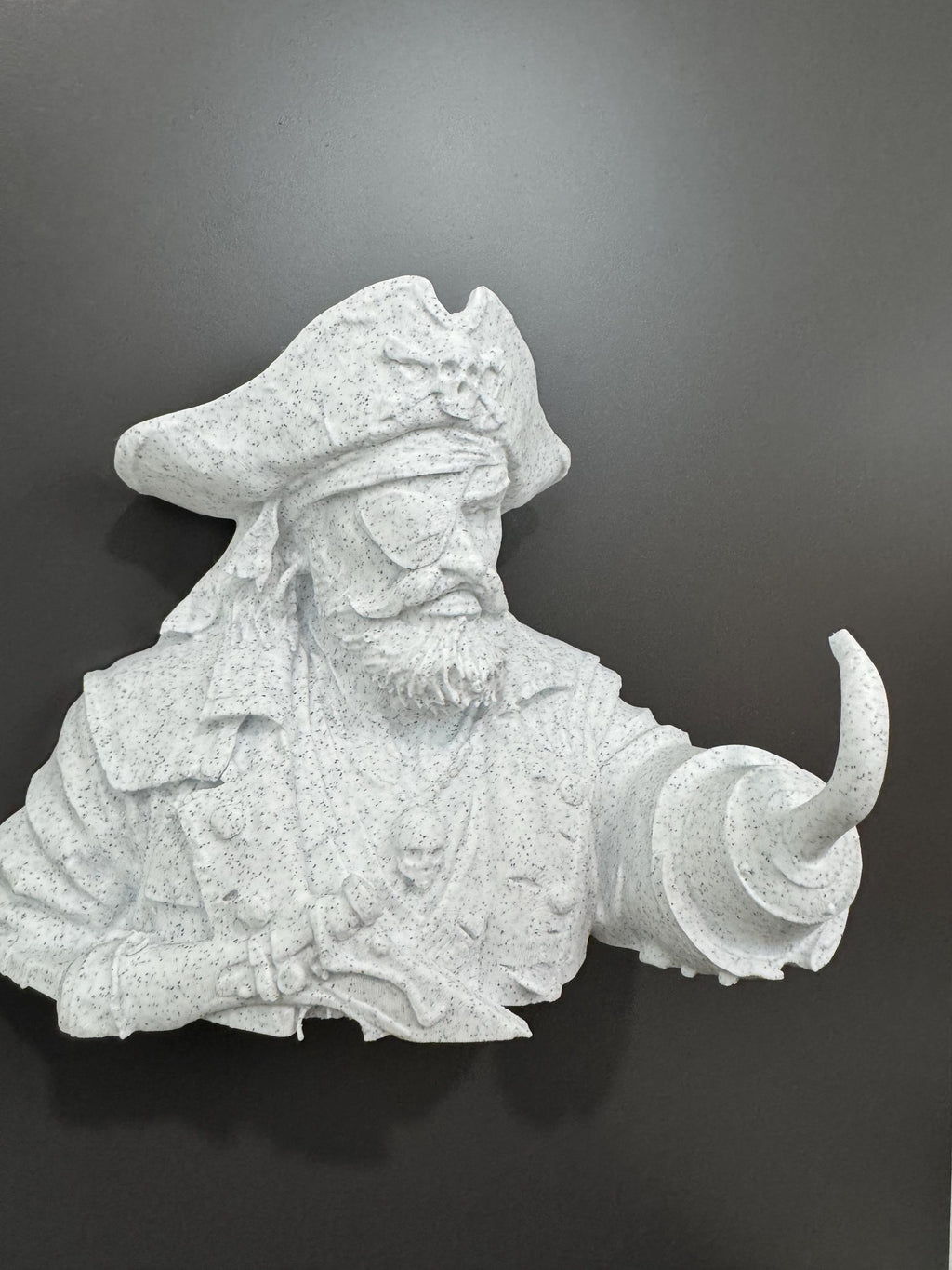 Pirate Skull Wall Key Holder Hook Nautical Gothic Decor Pirate Captain Wall Mount Entryway Man Cave Coastal Home Decor