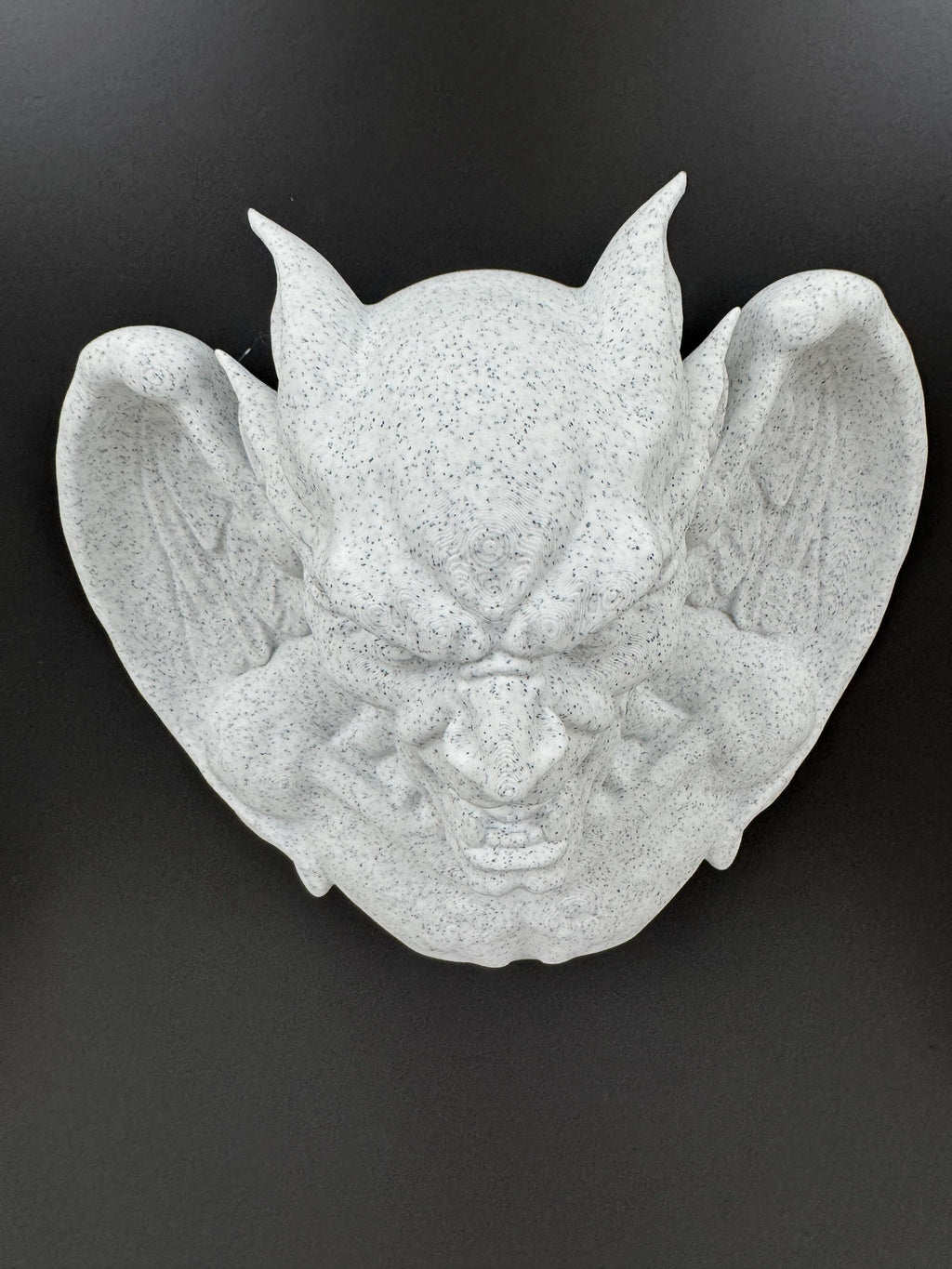 Gargoyle Wall Sculpture, Gothic Winged Demon Decor, Stone Wall Art, Hand Finished Gothic Gift