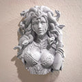 Medusa Bust Wall Sculpture | Snake Goddess Head Decor | Dark Academia Wall Art | Gorgon Bust Decor | Mythology Wall Hanging | Feminist Gift